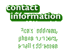 Contact Information
